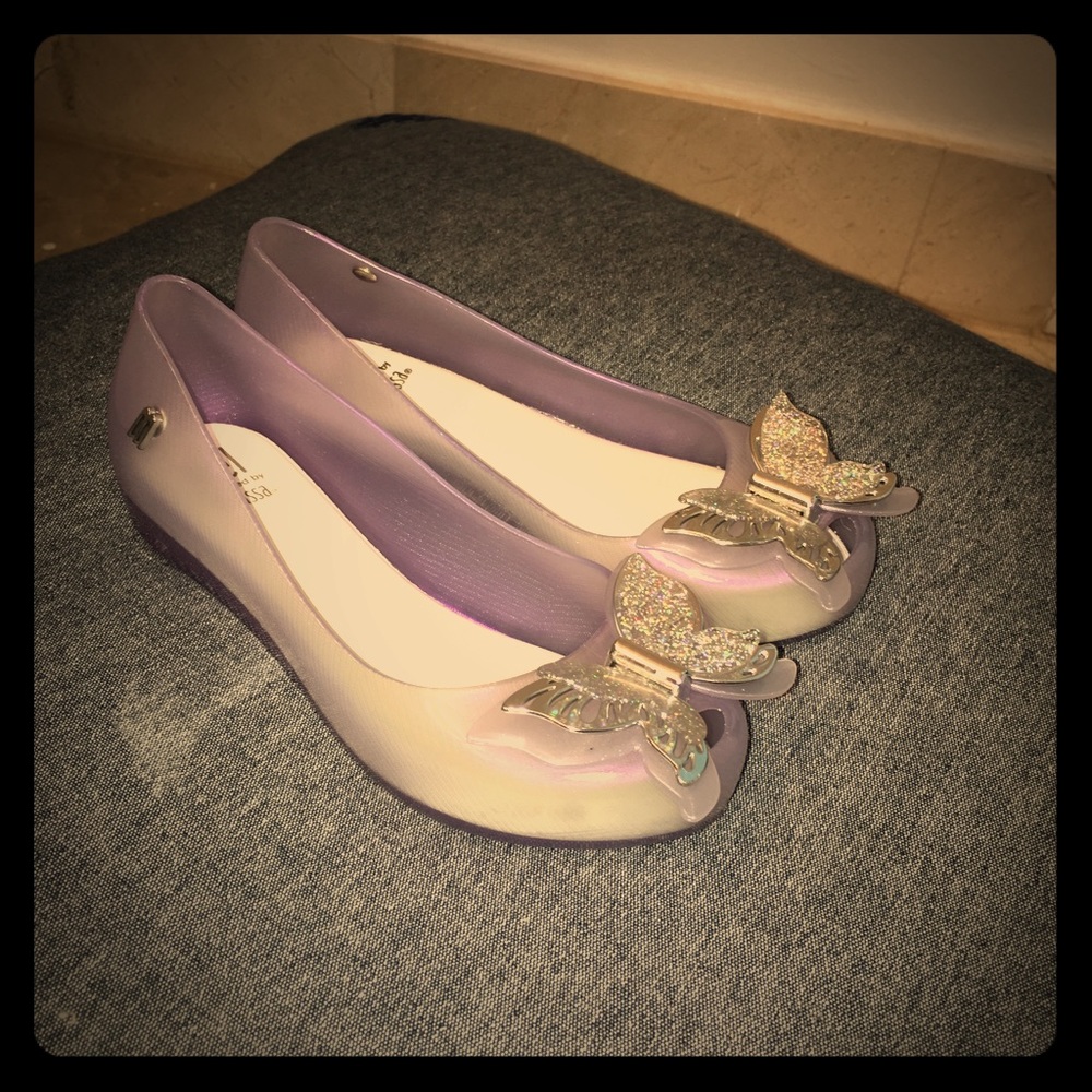 Melissa Mel Ultragirl Butterfly ballet flats